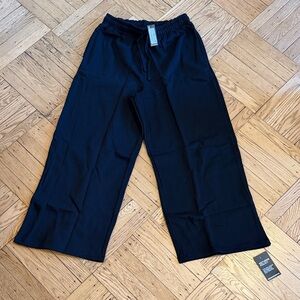 Black Wide-Leg Pants